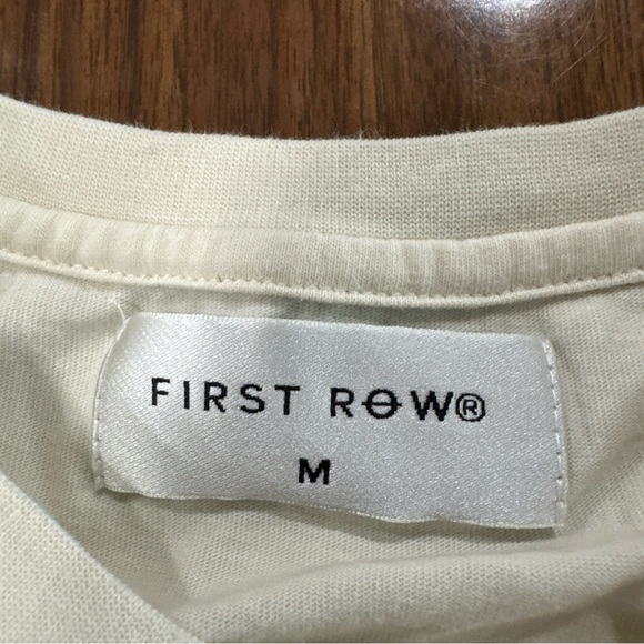 First Row The Future is Ours AOP Graphic White T-shirt Men's Size Medium - Picture 2 of 5